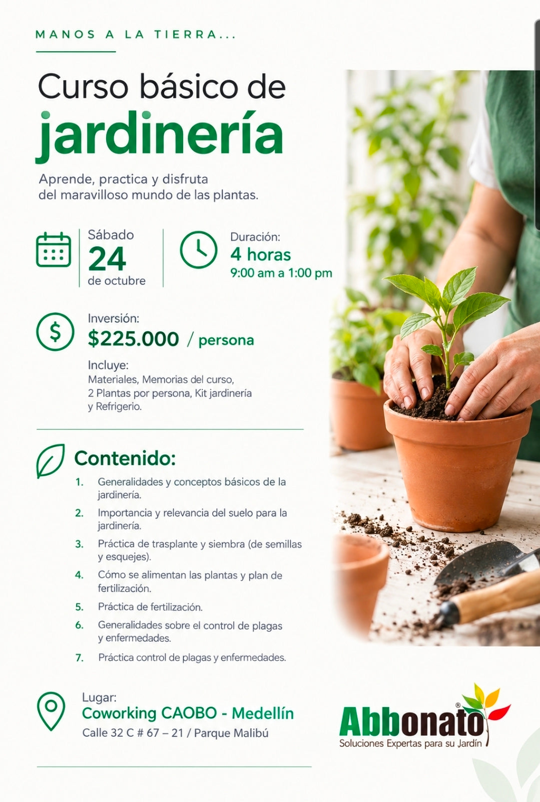 Curso Jardineria