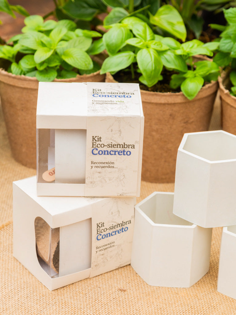 Kit Eco Siembra Concreto